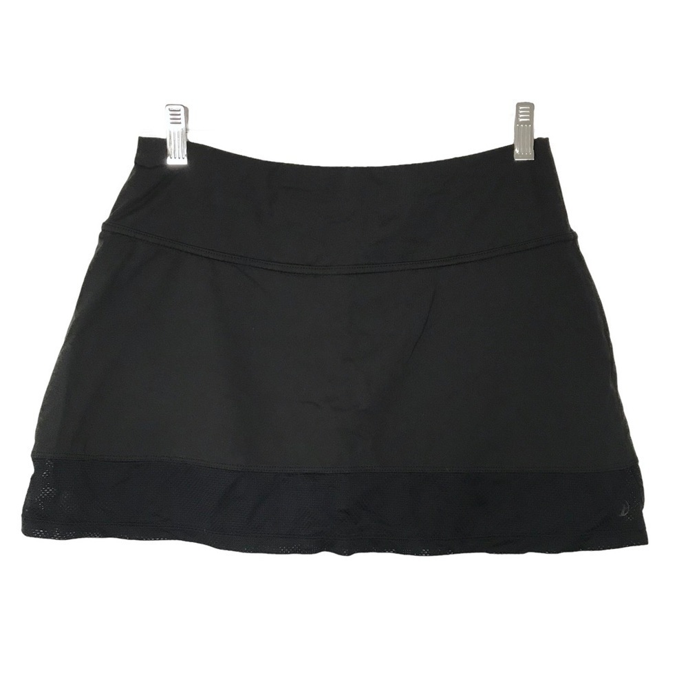 Lija Black Tennis Skort Skirt Size Medium